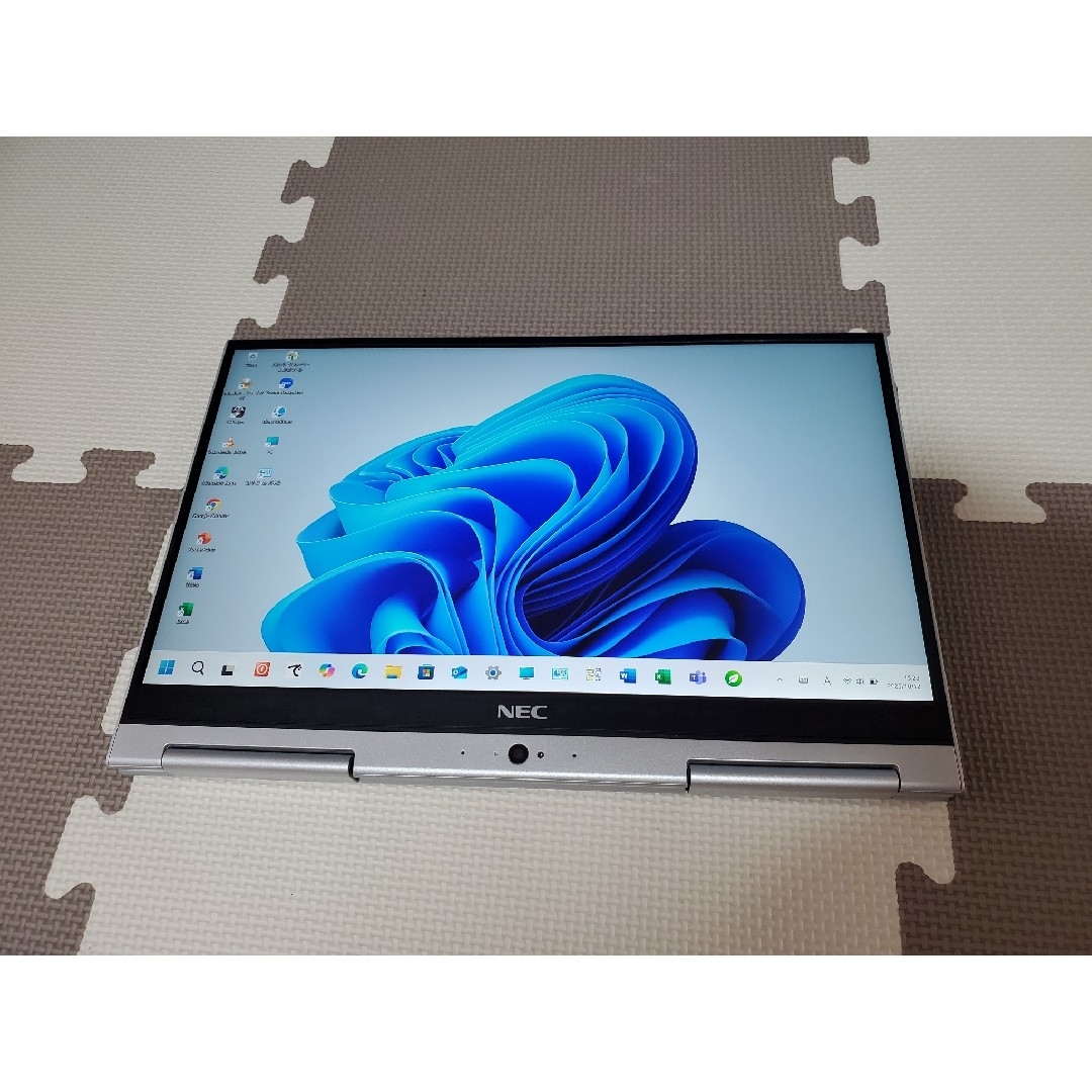 NEC - 【激軽 /2 in 1】第8世代i5 NEC タッチパネル液晶！ノート