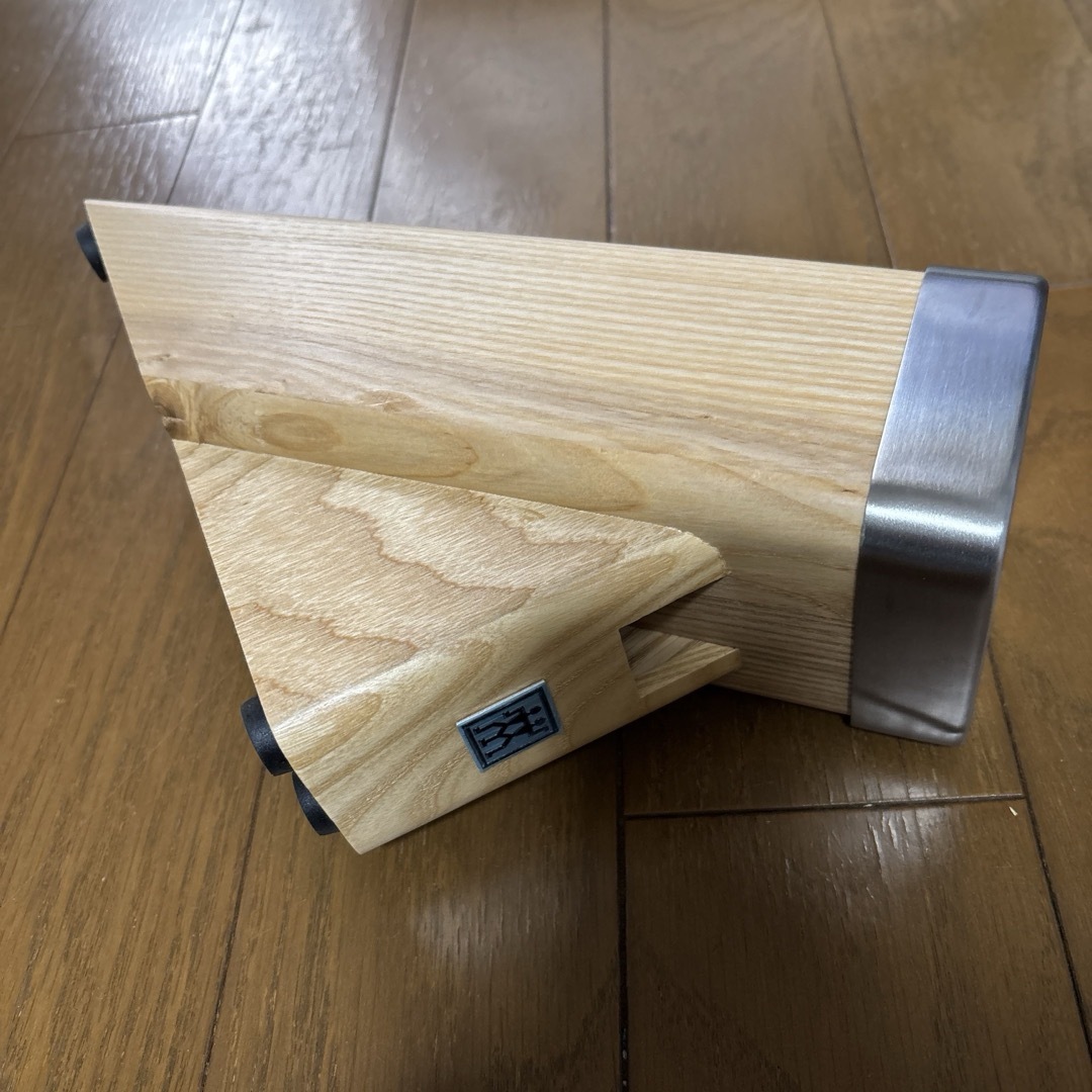 ZWILLING 包丁スタンド 木製 スリムの通販 by まーちゃん's shop｜ラクマ