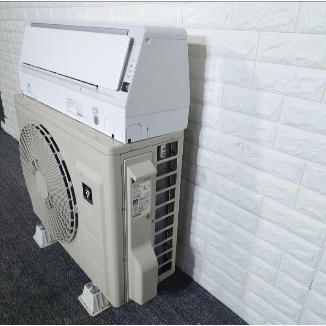 SHARP - SHARP エアコン AY-N56H2-W 18畳用 2021年製 F077の通販 by