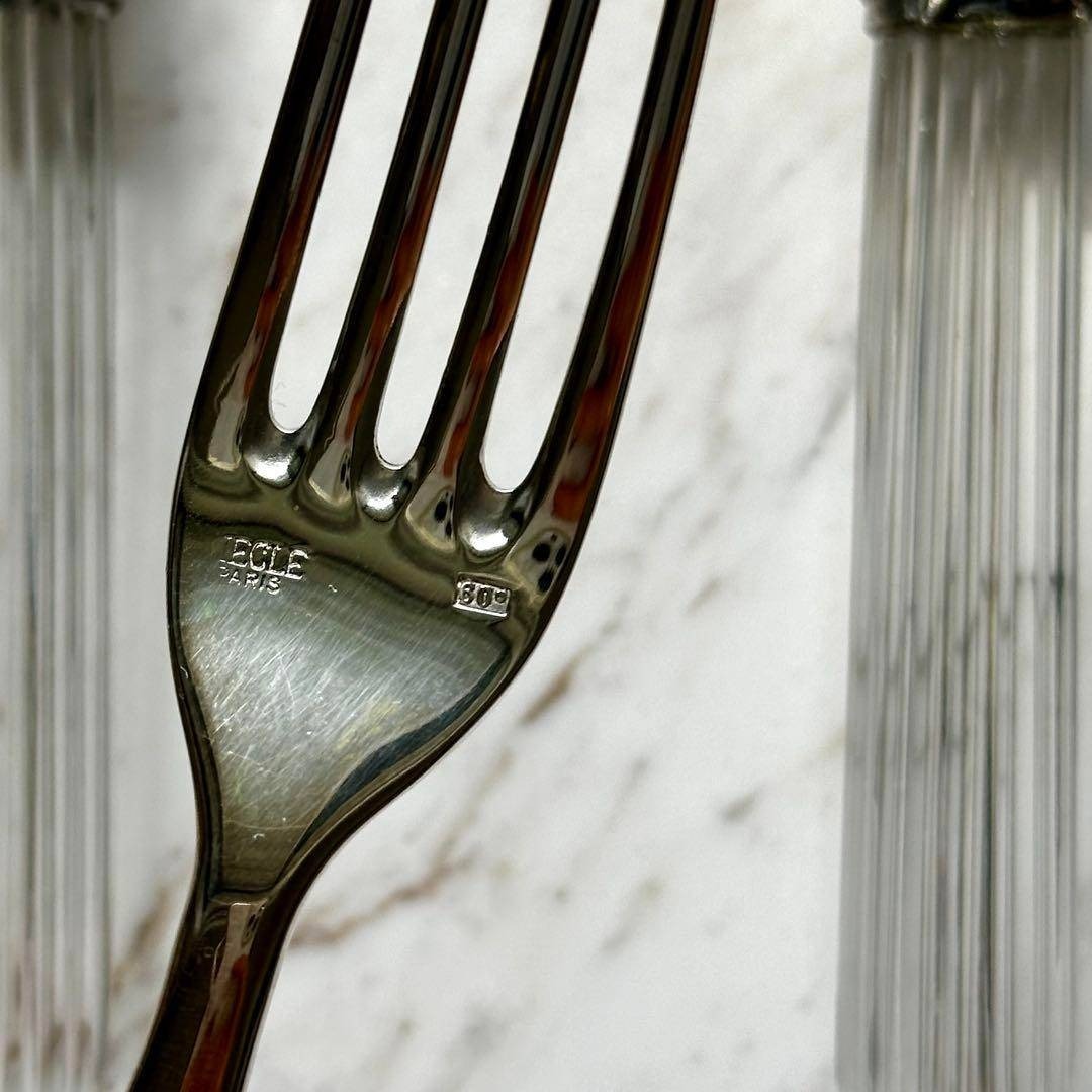 Christofle - 値下☆パリ 高級カトラリー シエクル クリスタルハンドル