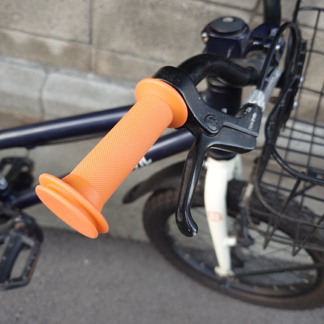 手渡し 東京】ヨツバサイクル 16インチ ネイビーの通販 by くら｜ラクマ