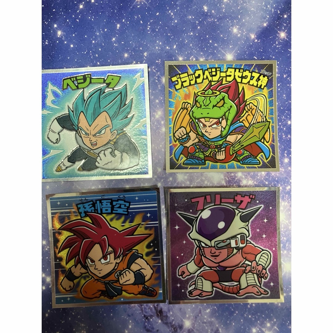 ドラゴンボール - ドラゴンボールマン超コレクターシール 4枚セット