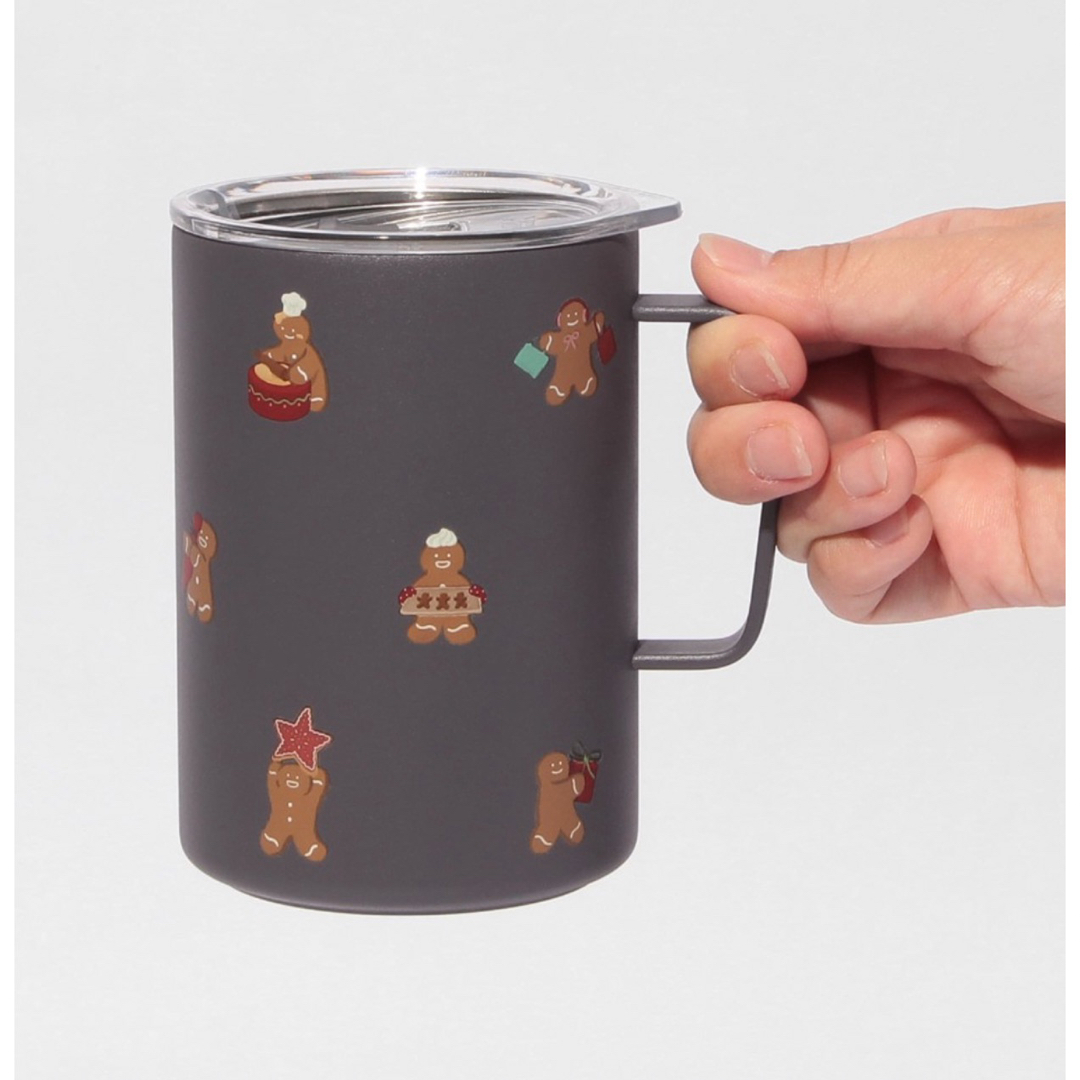 Starbucks - ホリデー2025 ステンレスマグ ジンジャーブレッドマン