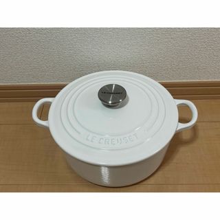 LE CREUSET（鍋/フライパン ・ ホワイト/白色系）のフリマアイテム一覧