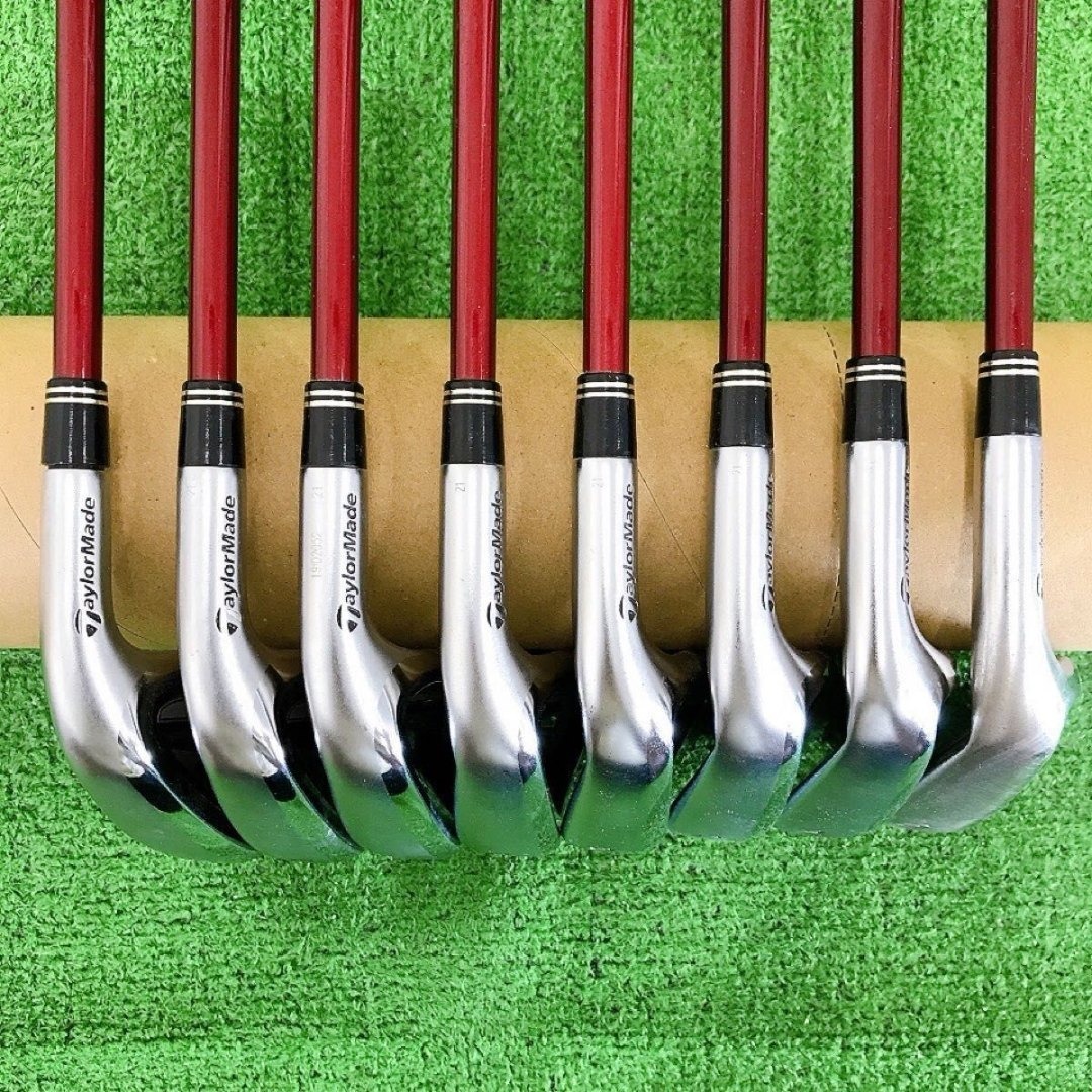 TaylorMade - チ85☆テーラーメイド R9 MAX 8本アイアンセット S 純正