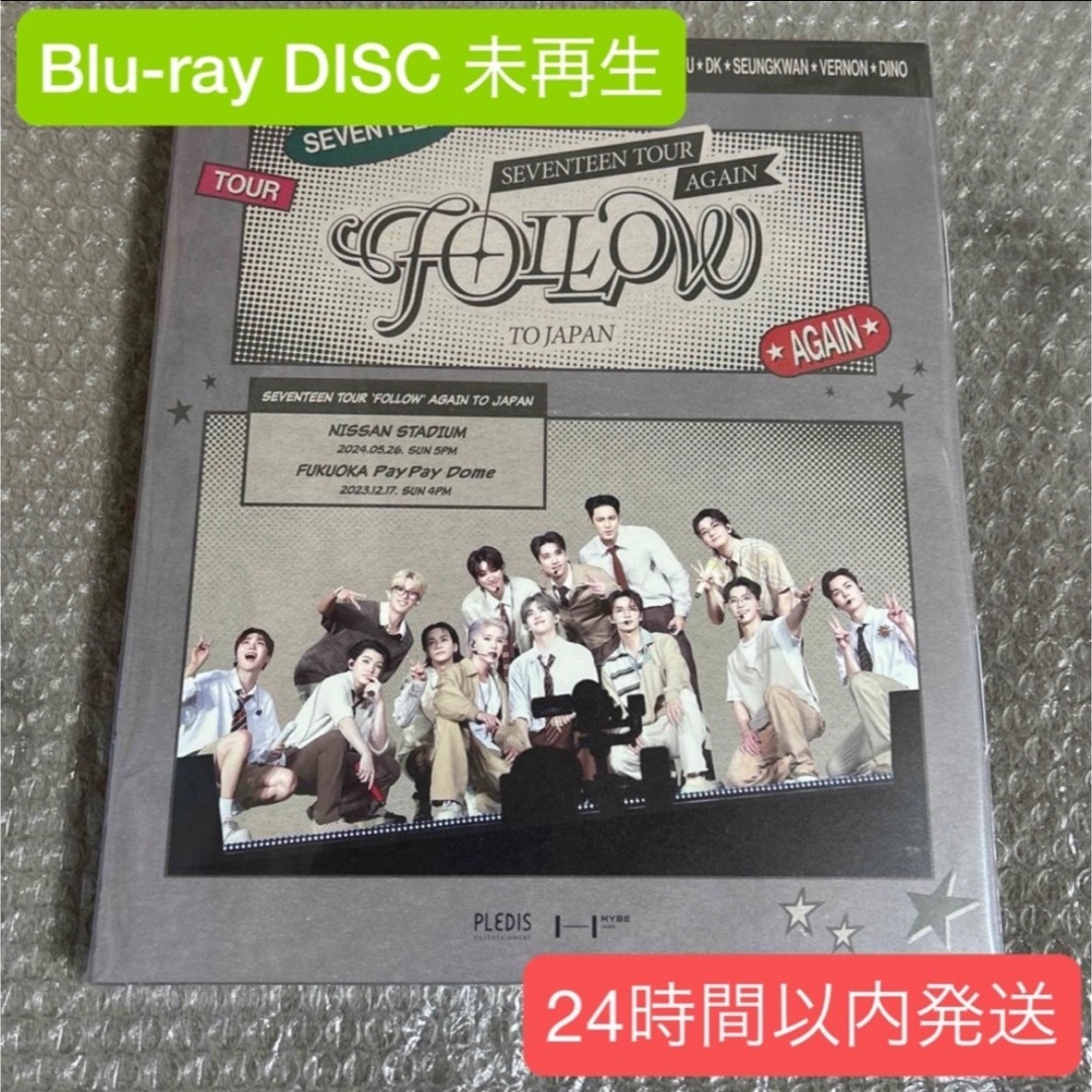 SEVENTEEN 'FOLLOW' AGAIN JAPAN Blu-ray