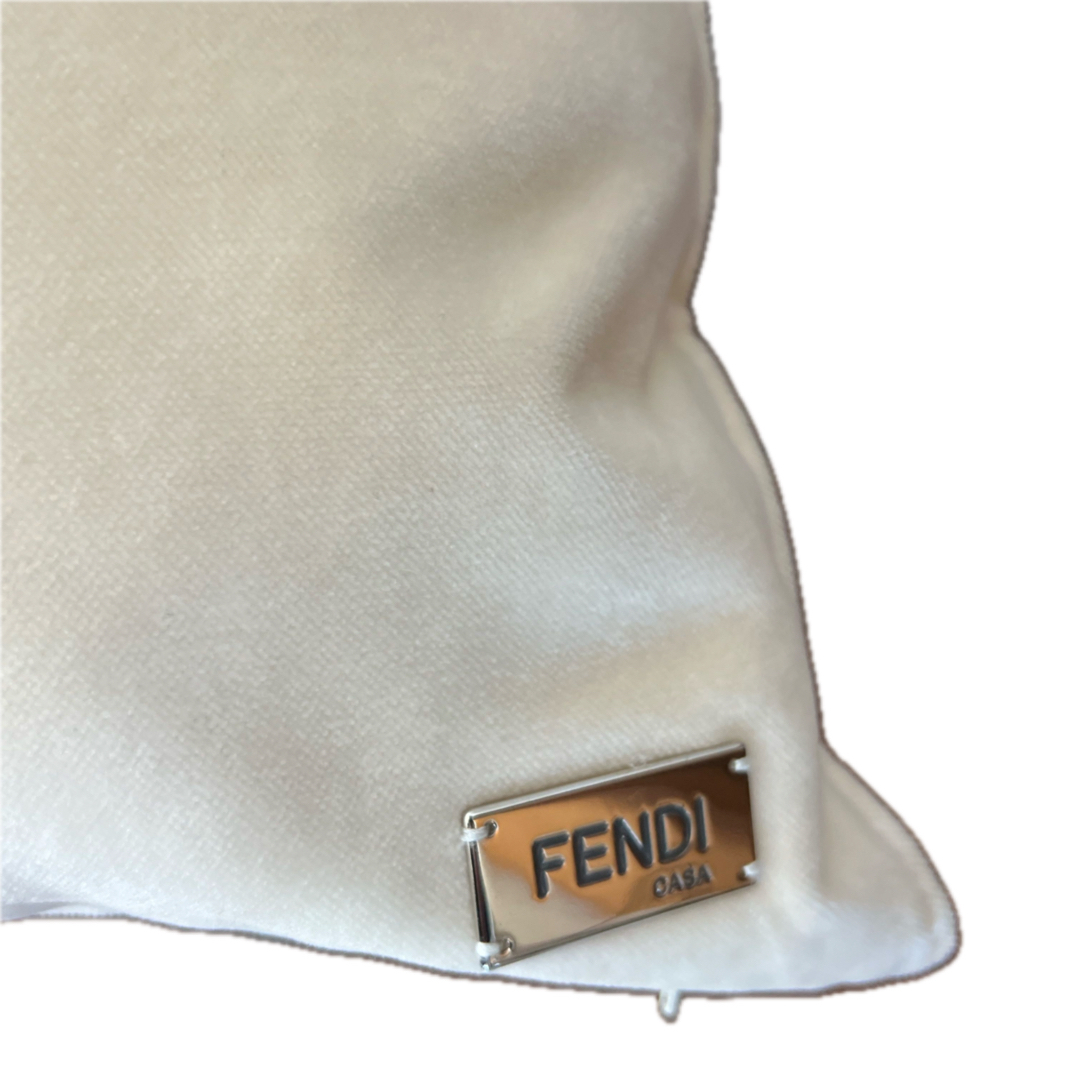 FENDI - FENDI CASA フェンディ カーサ クッション スワロフスキー の