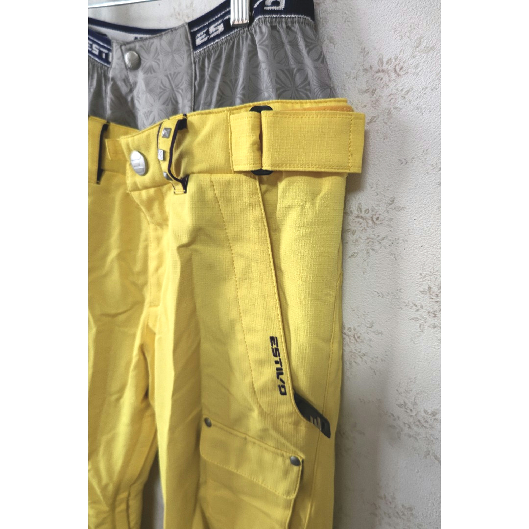 GOLDWIN - ☆エスティボ ゴールドウイン イエロー スノーボードパンツ