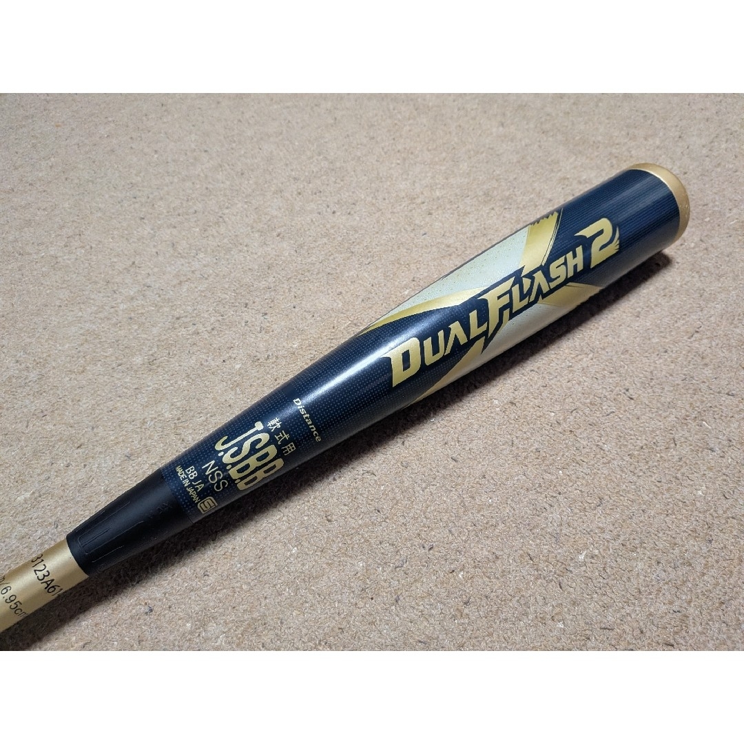 アシックス（ASICS）（メンズ）軟式用バット デュアルフラッシュ 新品