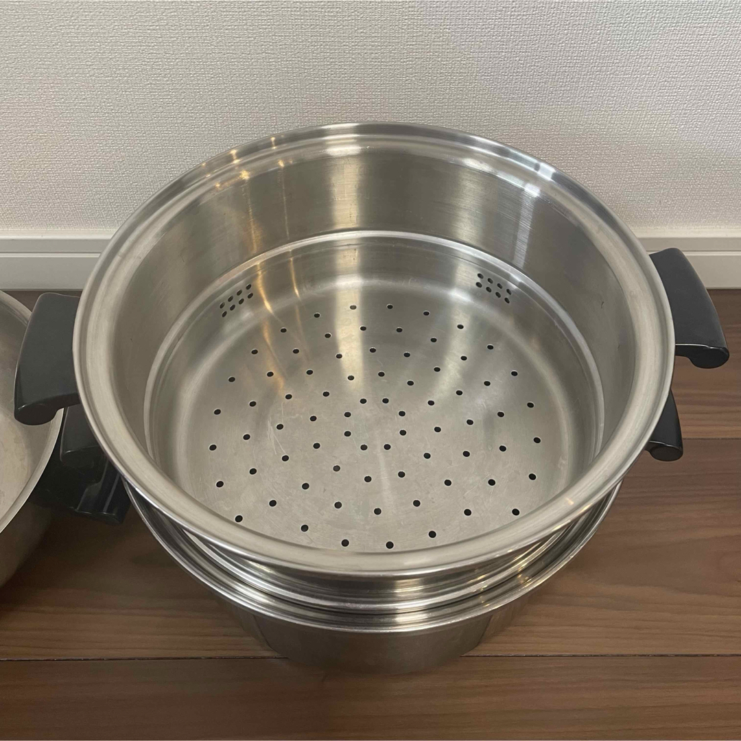 Amway - アムウェイ Amway クイーンクックウェア 鍋 フライパン 蒸し器