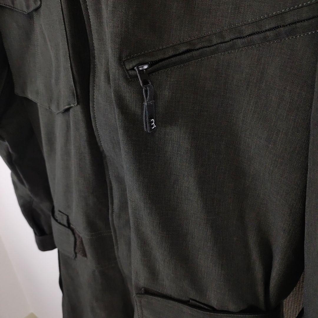 美品】スノボウェア つなぎ Lサイズ メンズ ダークグリーン