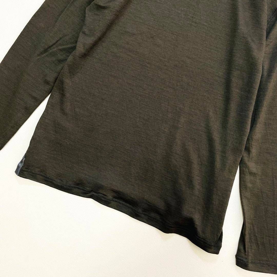 BRIEFING - 6415 ブリーフィング タートルネック 薄手ニット ウール