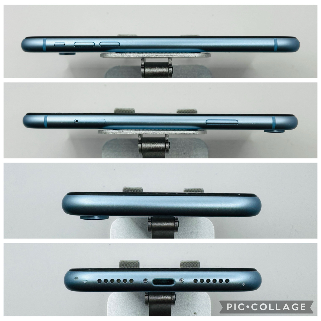 iPhone - iPhoneXR ブルー 128GB SIMフリー 新品バッテリーの通販 by
