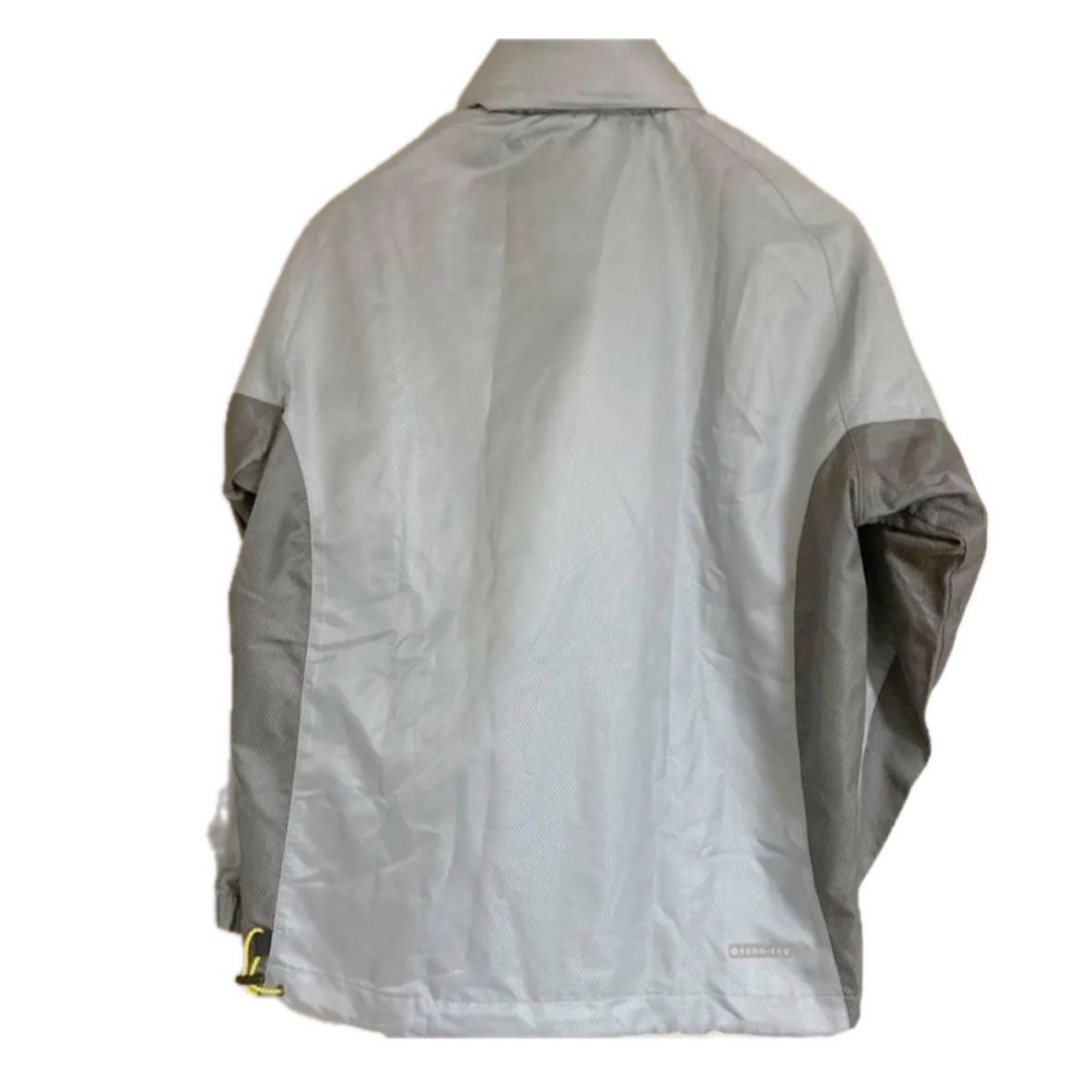 asics - asicsナノテックス反射材付ウィンドブレーカー シルバー