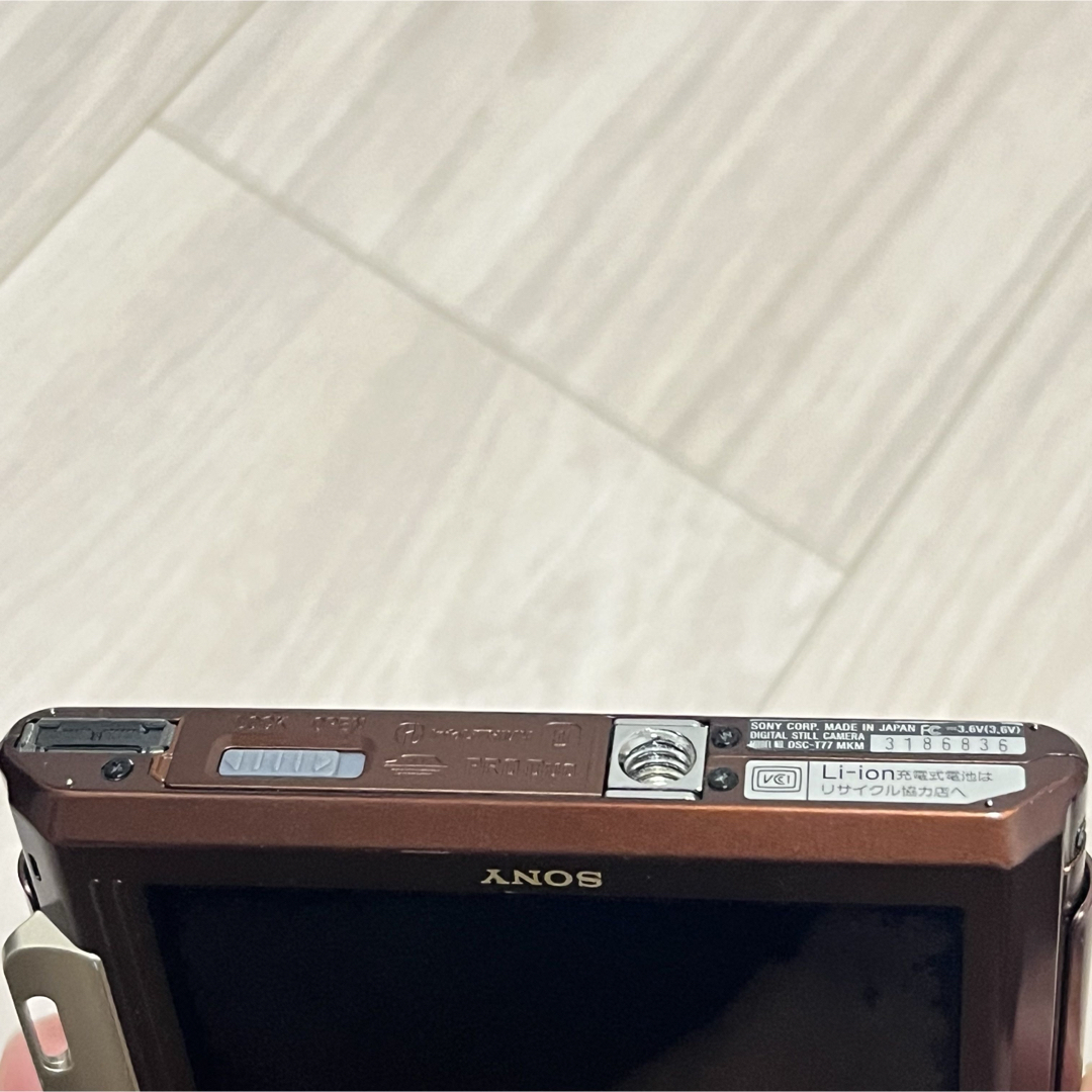 SONY - ※本日限定特価SONY Cyber-shot DSC-T77 サイバーショットの通販