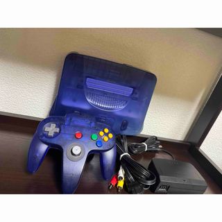 NINTENDO 64 - 任天堂ニンテンドー64 本体 ソフト付き ジャンク品の