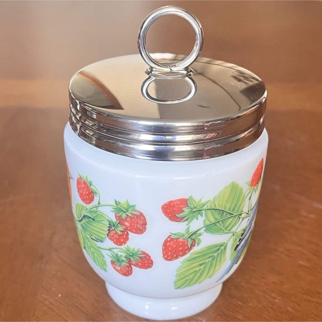 Royal Worcester - 【希少品】英国製 ロイヤルウースター☆赤い実と鳥