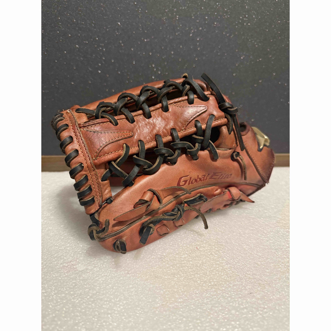 MIZUNO - ☆美品☆ ミズノ グローバルエリート 硬式外野手 革質◎ 良型