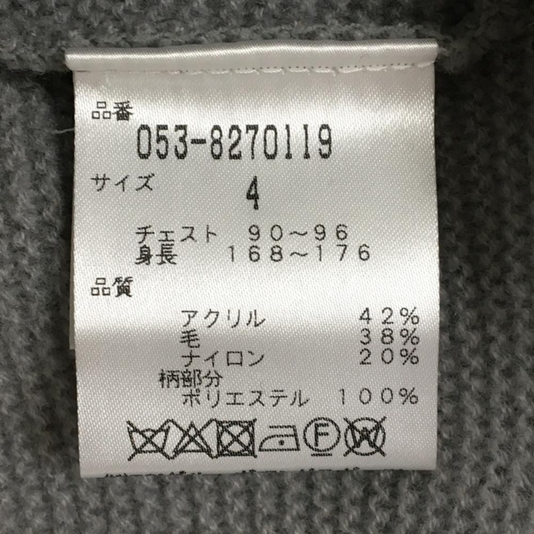 PEARLY GATES - 【新品】パーリーゲイツ セーター グレー×ネイビー