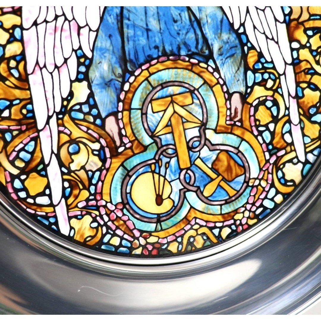 ルイス・ティファニー ヴィンテージ ステンドグラス 芸術の天使