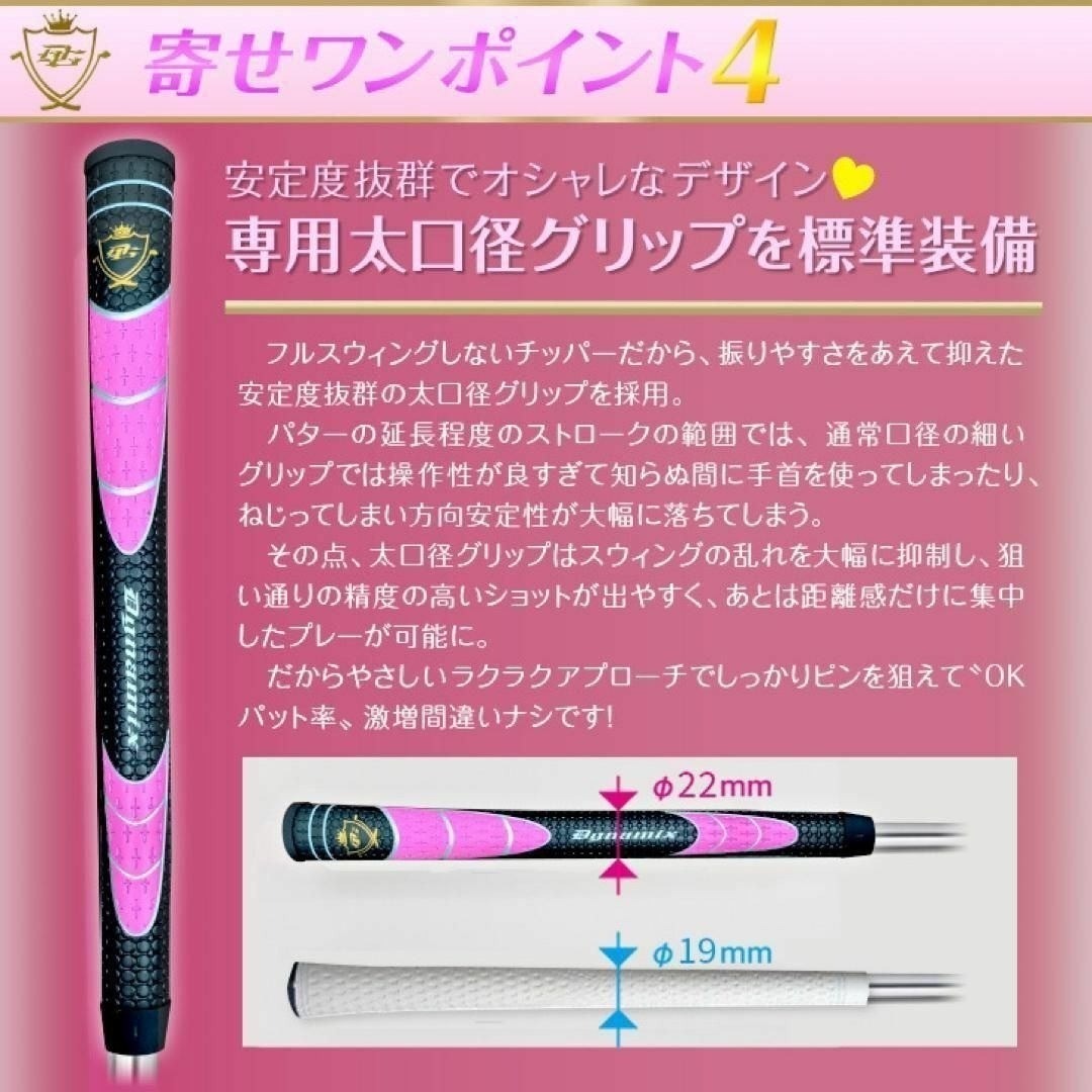 女子に優しい100切りセット☆ ダイナミクス レディス チッパー & パター