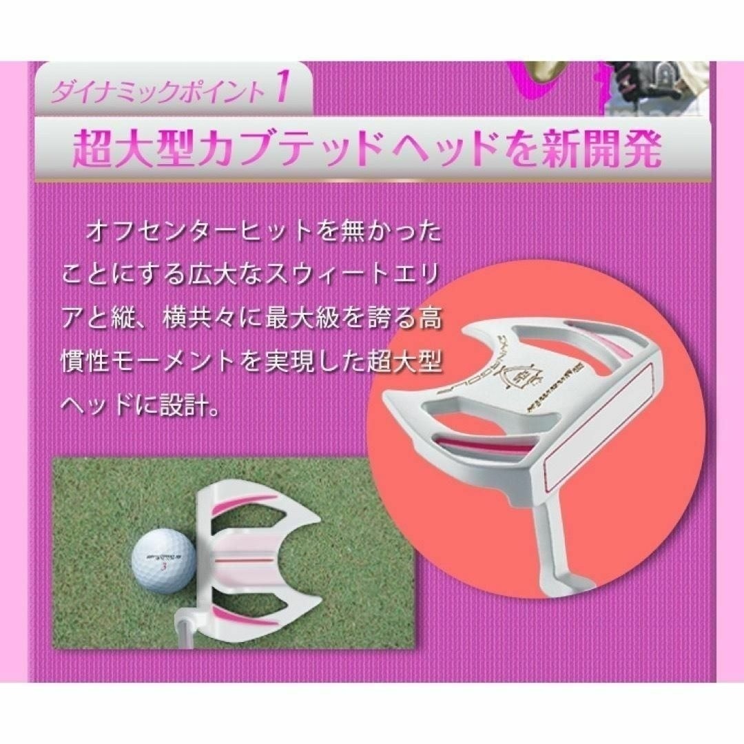 女子に優しい100切りセット☆ ダイナミクス レディス チッパー & パター