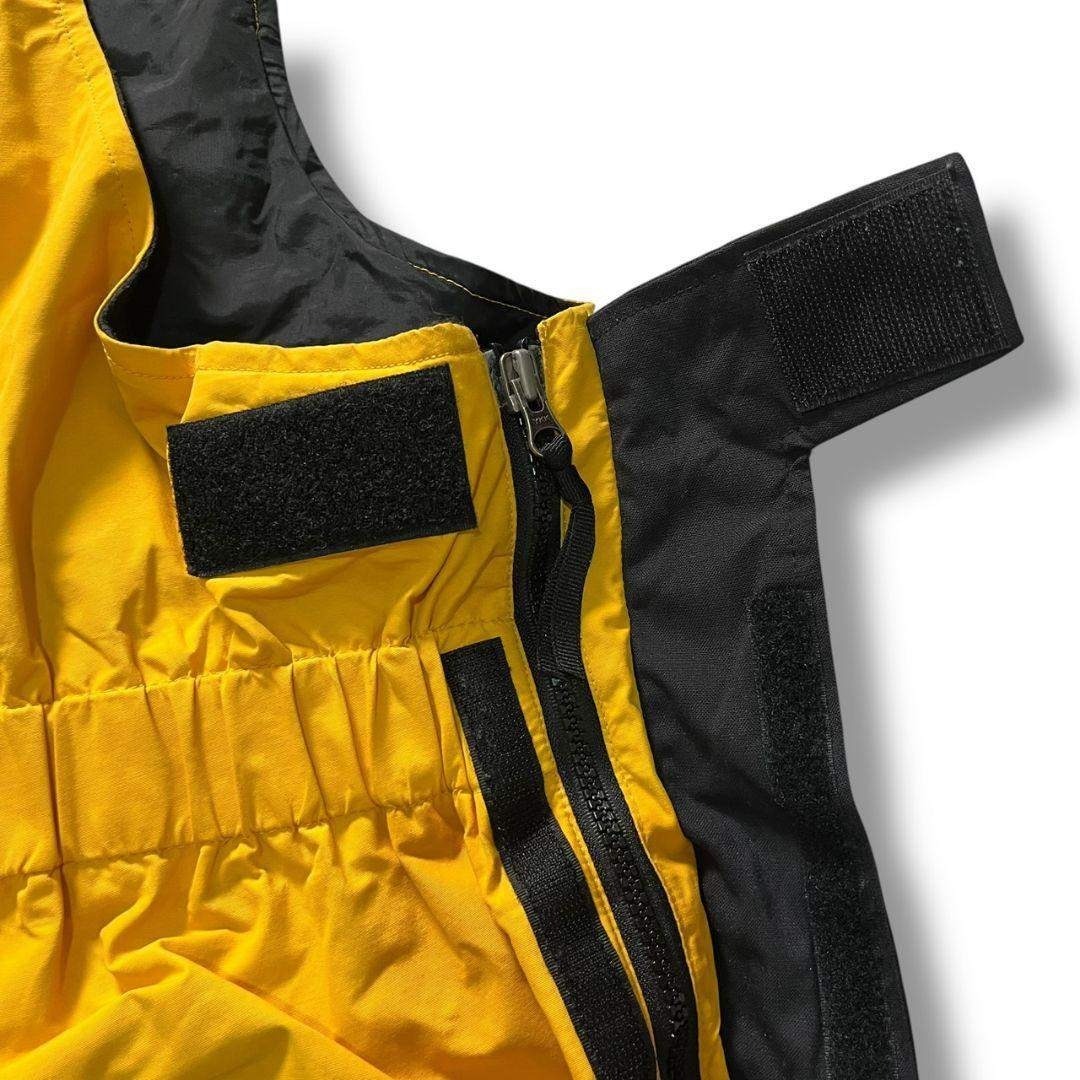 THE NORTH FACE - 90s THE NORTH FACE GORE-TEX ビブパンツ イエローの