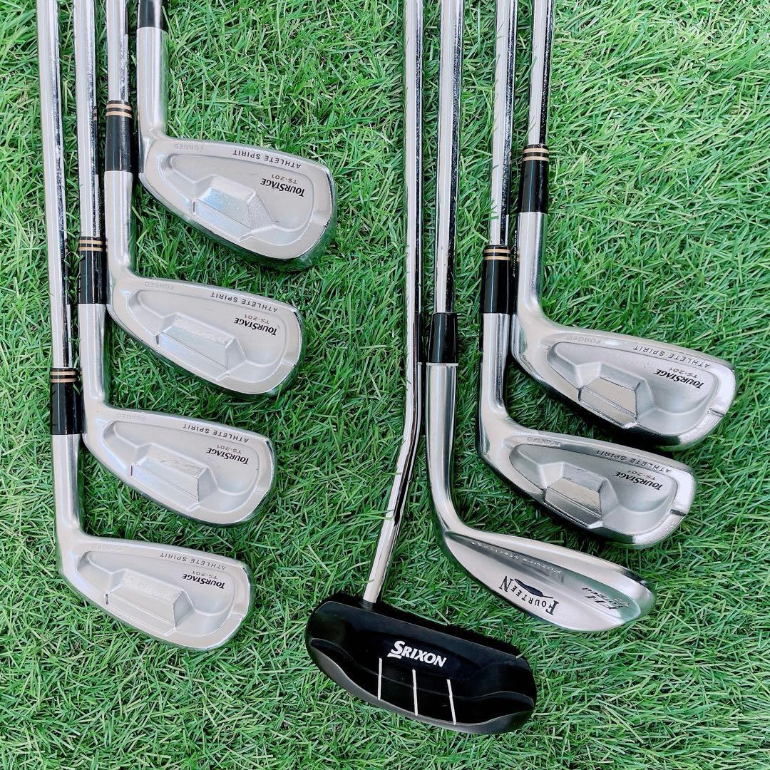 スリクソン GiE ツアーステージ ゴルフクラブ メンズセット N2069の