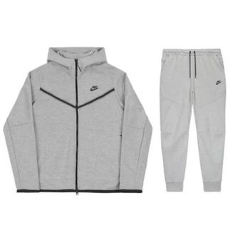 NIKE - ナイキ Sサイズ メンズ テックフリース セットアップ グレーの
