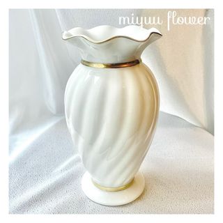 香蘭社（白い蝶）花生 花瓶 花器 G1270-NE7の通販 by saki ｜ラクマ