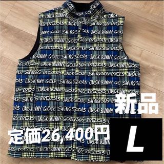 JACK BUNNY!! - ジャックバニー 中綿ジャケット 白×レッド チェック