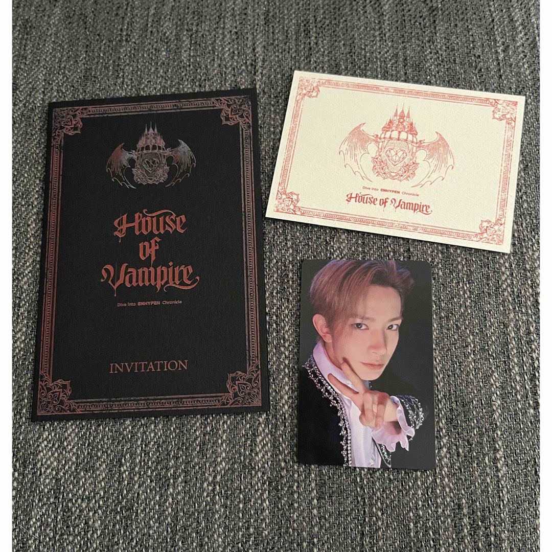 ENHYPEN - ENHYPEN ミュージアム 入場特典 トレカ 嫉妬 ヒスンの通販