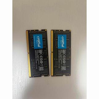 crucial - 【中古】DDR4-2666 32GB(16GB×2枚) crucialの通販 by SG