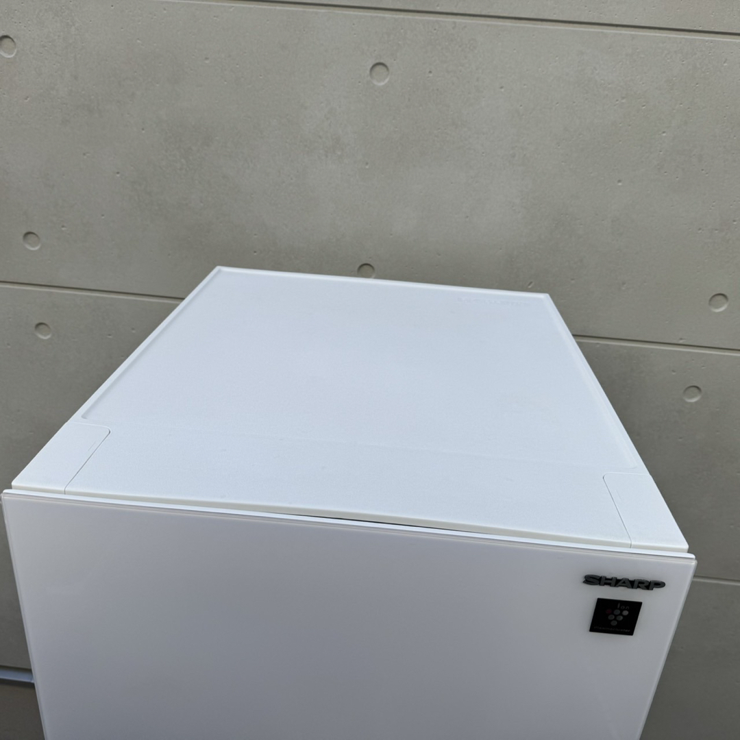 SHARP - 198⭐️2022年製美品☆シャープ 冷蔵庫 右、左開き ガラス扉