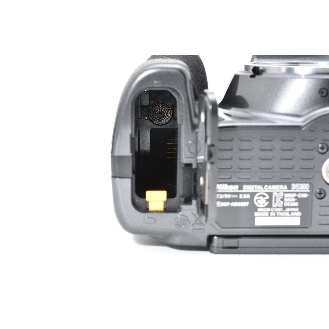 Nikon - ショット数994回✨ほぼ新品✨希少グレー✨Nikon D5300 Wレンズ