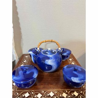 深川製磁 - 宮内庁御用達-【深川製磁】急須+湯呑みセットの通販 by HY