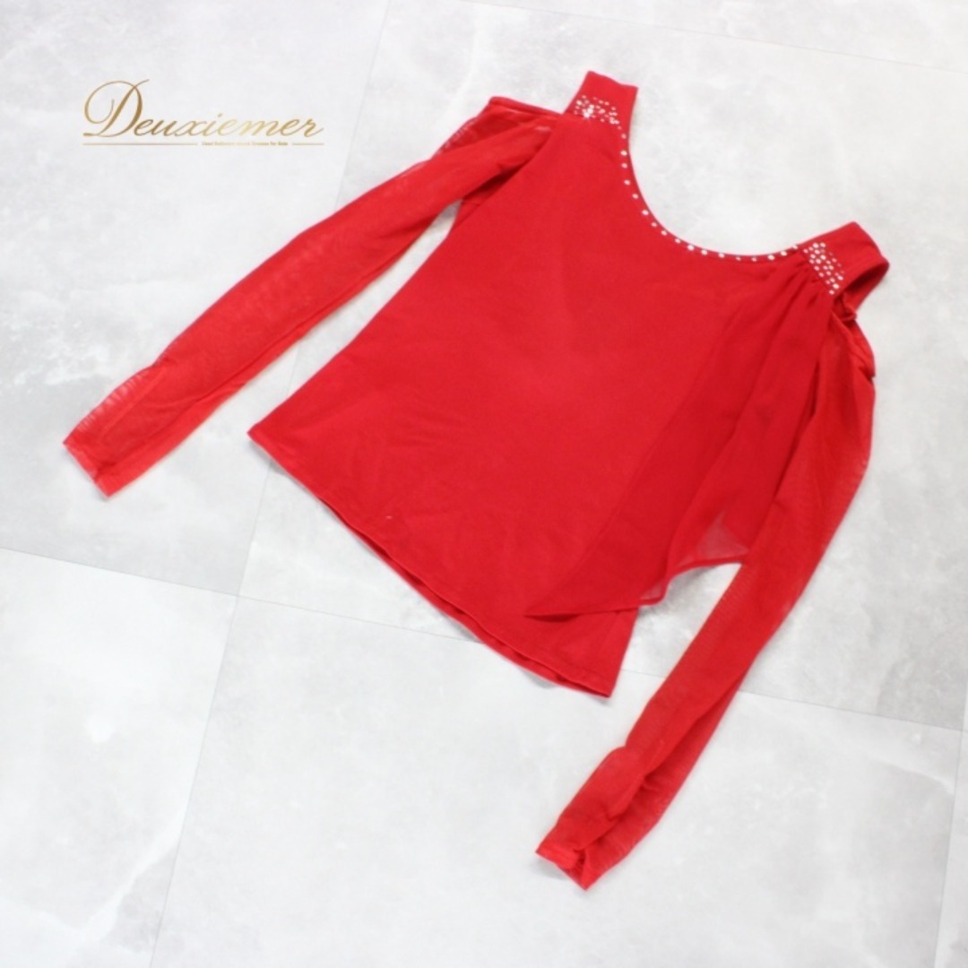 社交ダンス 衣装 スタンダード トップス レッスンウェア 練習着 Create