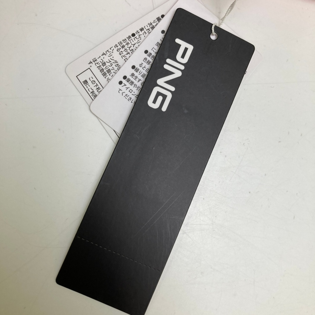 サイズ：M PING ピン 裏地付 ウール混 ニットジャケット 星 総柄