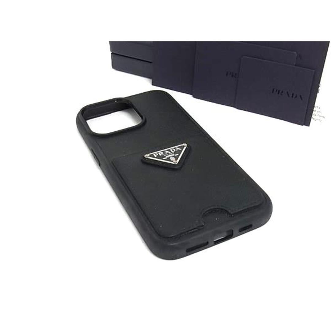 PRADA - PRADA プラダ 1ZH183 サフィアーノレザー iPhone15 ProMax