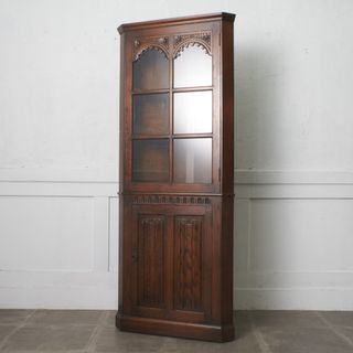 MUJI (無印良品) - 無印良品 オーク材キャビネットガラス扉（引戸） 幅