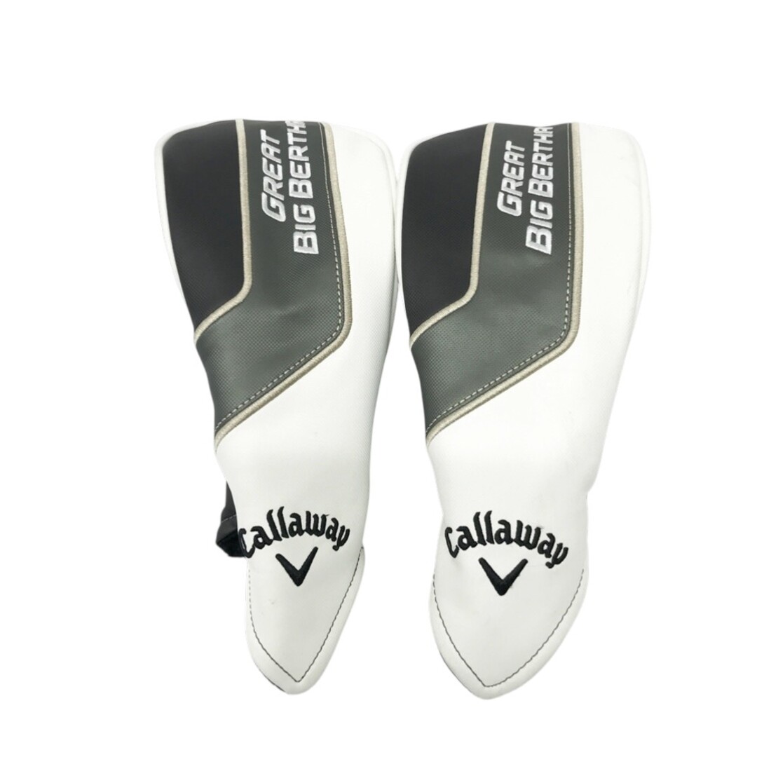 CALLAWAY キャロウェイ ヘッドカバー 2点セット ホワイト系 FW×2