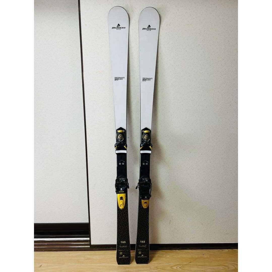 Blossom Skis ブロッサム スキー板 165cm ビンディングセットの通販 by
