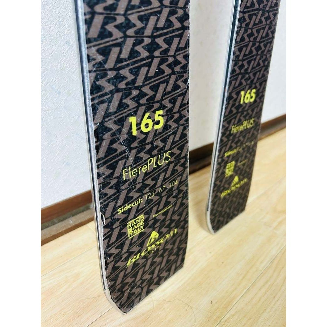 Blossom Skis ブロッサム スキー板 165cm ビンディングセットの通販 by
