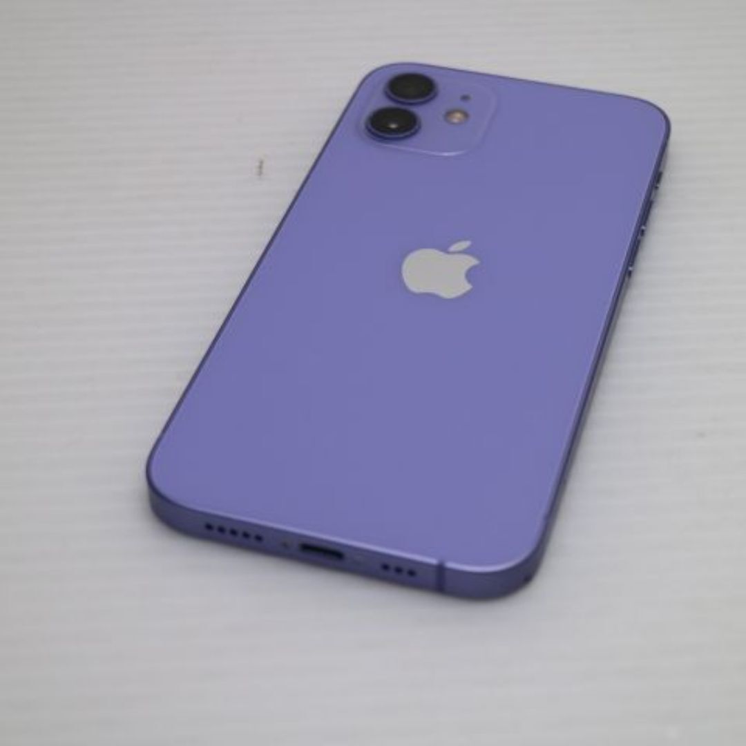 iPhone - 超美品 SIMフリー iPhone12 128GB パープル M444の通販 by