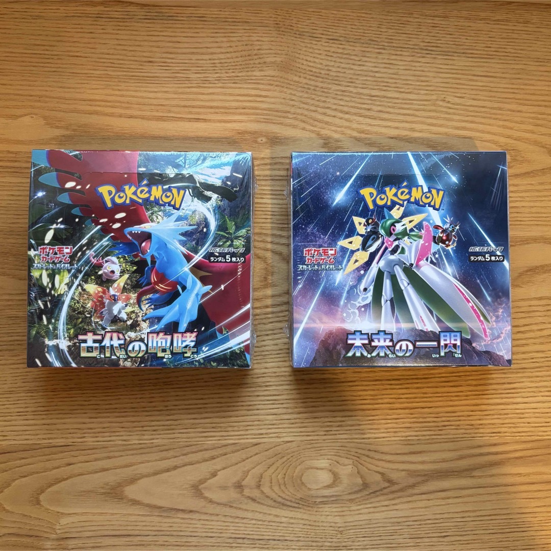 ポケモン - 古代の咆哮 未来の一閃 BOX シュリンク付きの通販 by ゆた