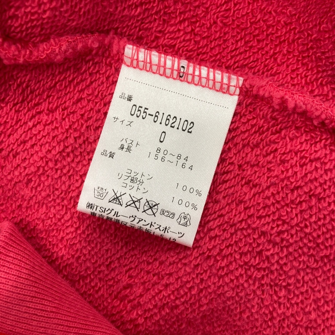 サイズ：0 PEARLY GATES パーリーゲイツ フード付 ジップジャケット