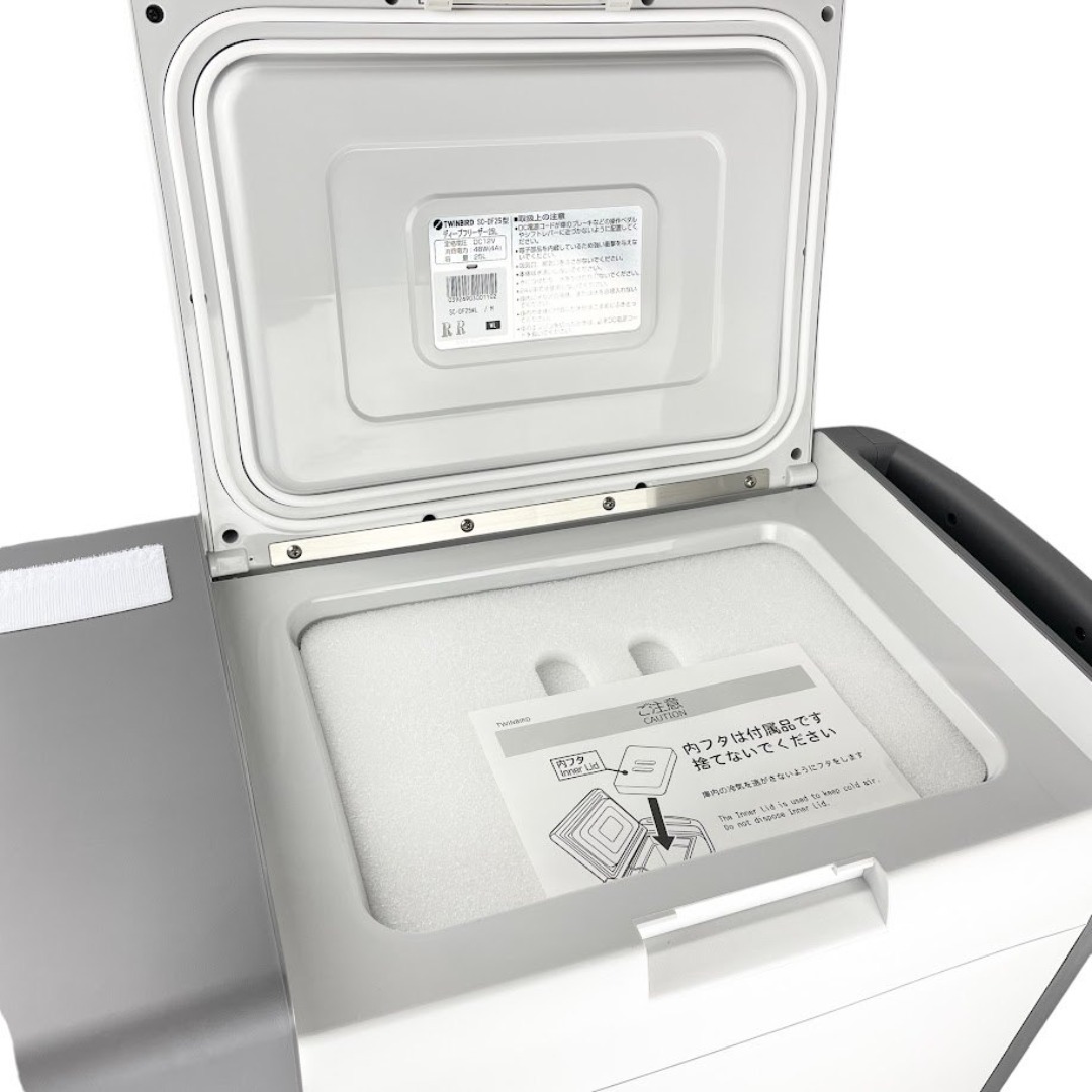 TWINBIRD - 未使用○TWINBIRD○ポータブル冷凍冷蔵庫 DEEP FREEZER 25L