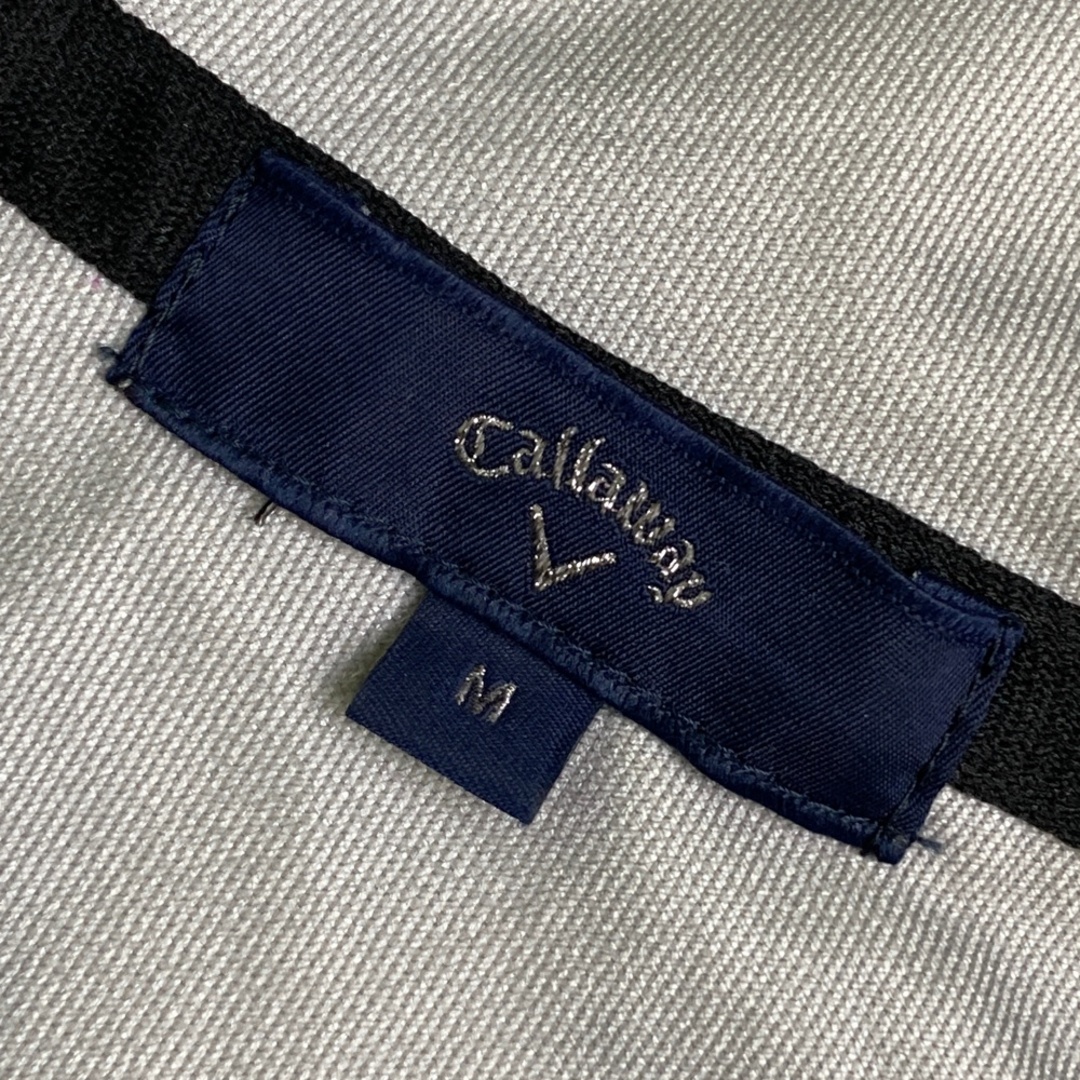 サイズ：M CALLAWAY キャロウェイ フード付 ジップジャケット ブラック