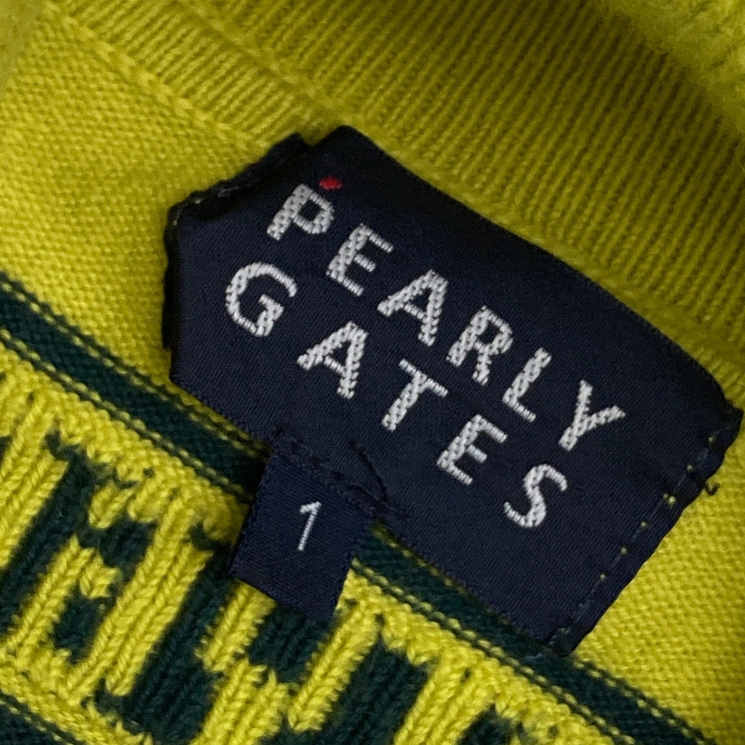 サイズ：1 PEARLY GATES パーリーゲイツ タートルネック ニット