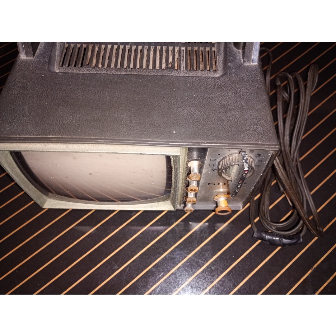 SONY トランジスタ テレビジョン レシーバー 5－24 昭和レトロの通販